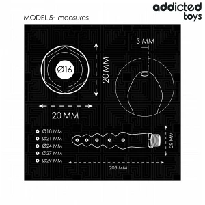 ADDICTED TOYS - NETTOYEUR ANAL AVEC ADAPTATEUR UNIVERSEL MODÃLE 5